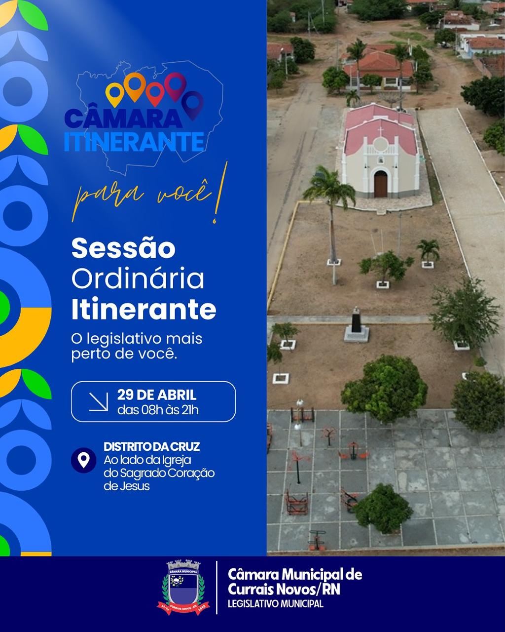 Distrito da Cruz recebe 1ª edição do “Câmara Itinerante” nesta terça-feira (29)