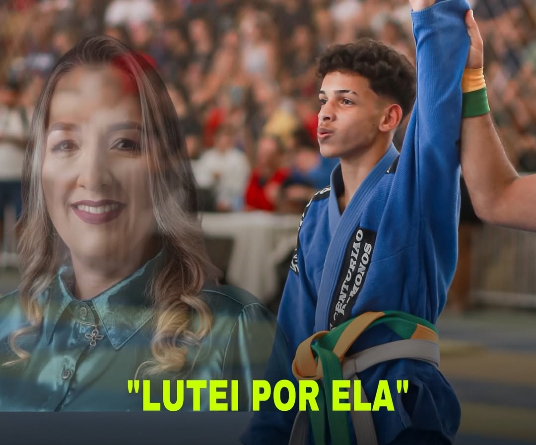 Em meio à dor, jovem cerrocoraense é campeão, e dedica vitória à prima Talita e emociona em estreia no Jiu-Jitsu