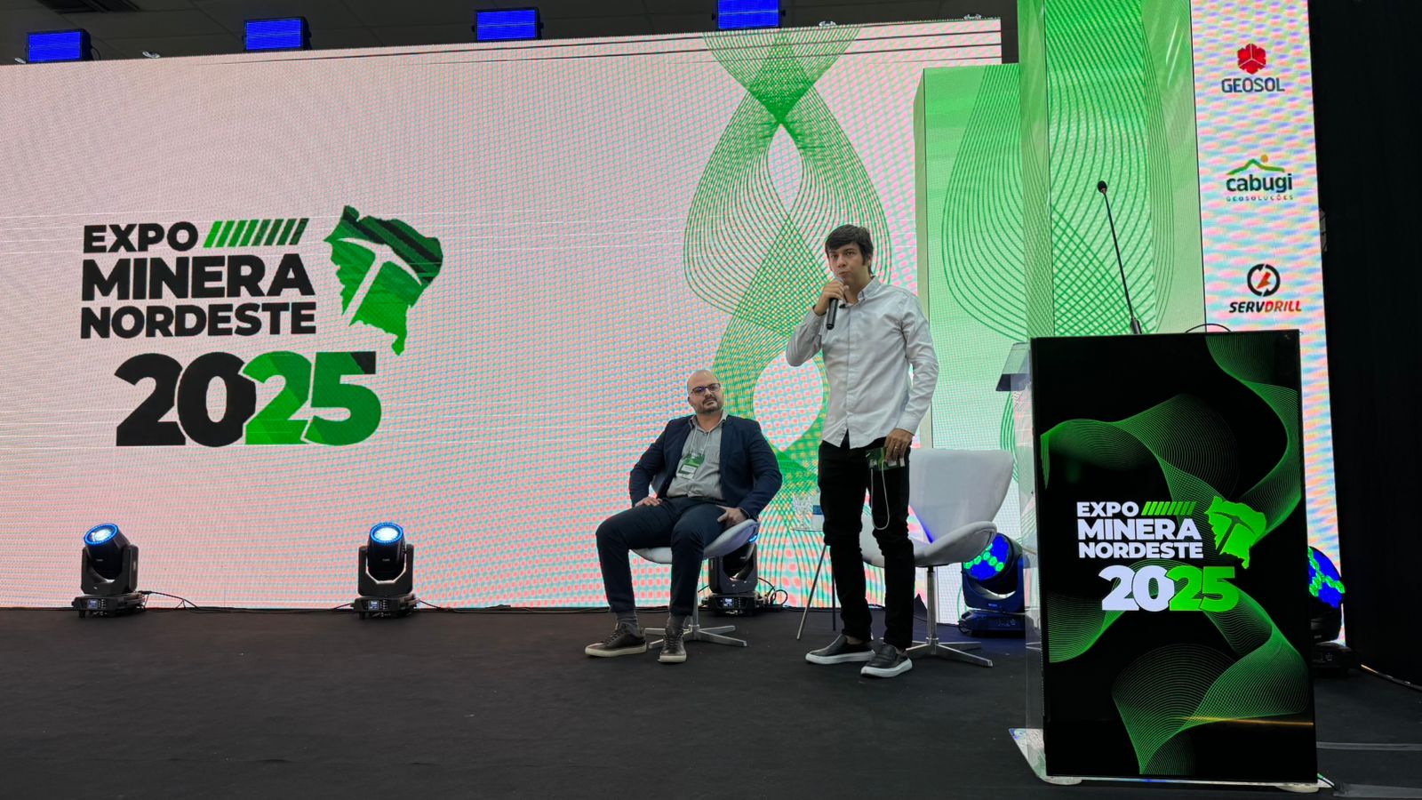 Odon Júnior conduz painel sobre logística e recursos na Expo Minera Nordeste 2025