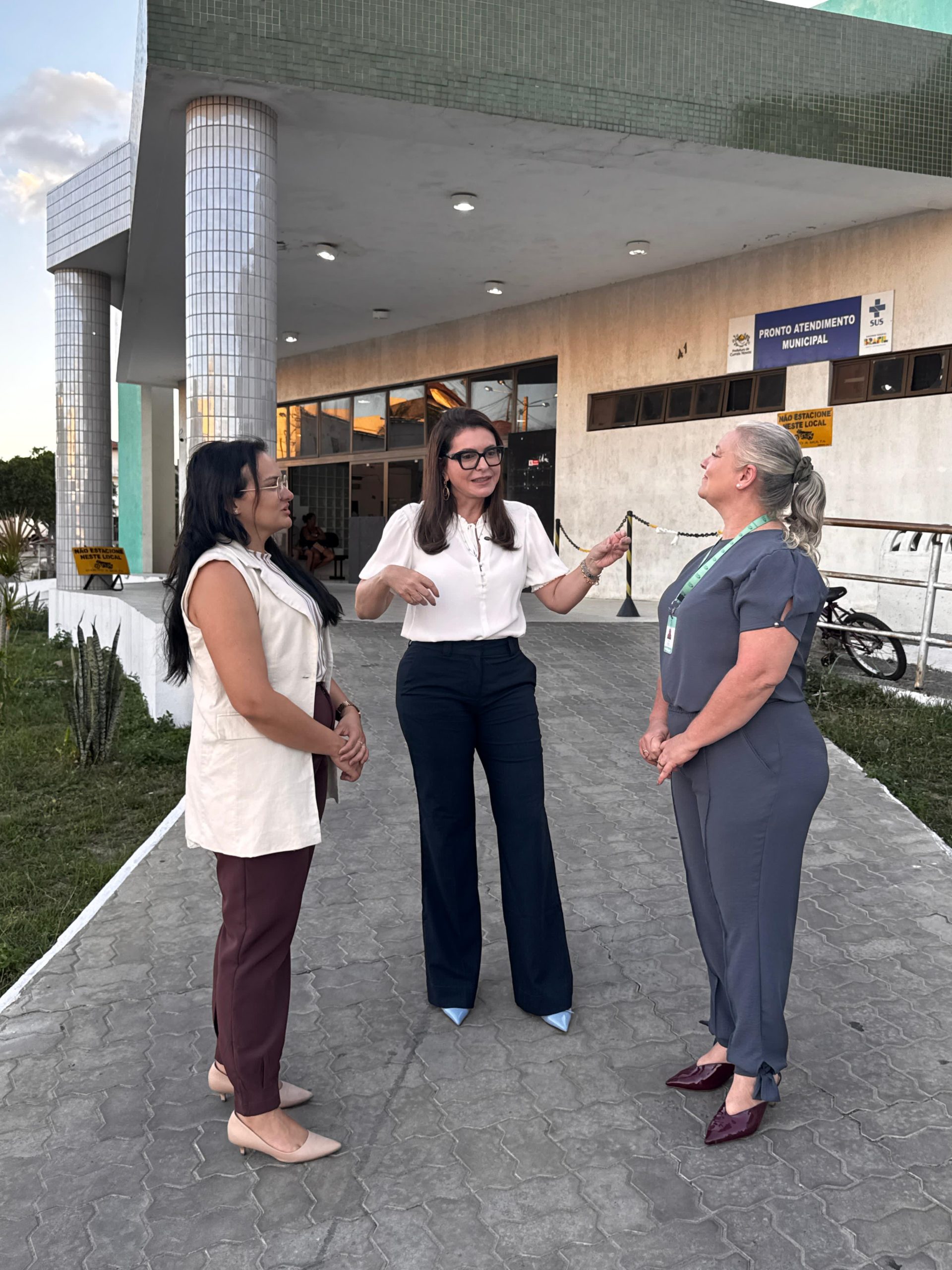 Milena Galvão anuncia reforço médico no Pronto Atendimento Municipal de Currais Novos