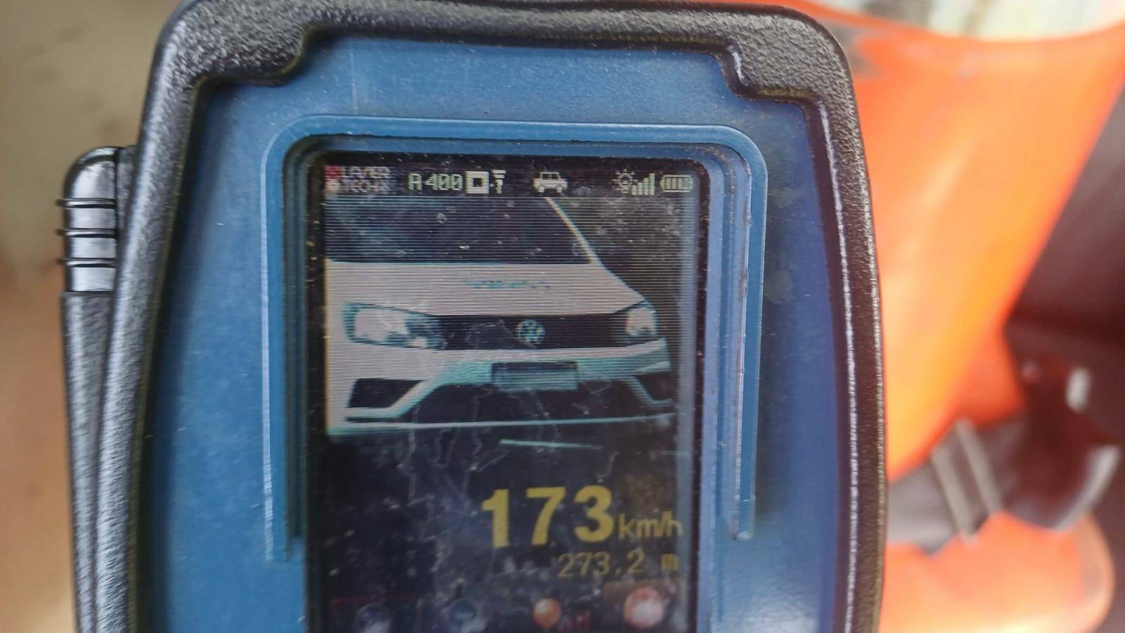 PRF flagra veículo a 173 km/h na BR-101 em Canguaretama/RN durante Operação Dia do Trabalhador