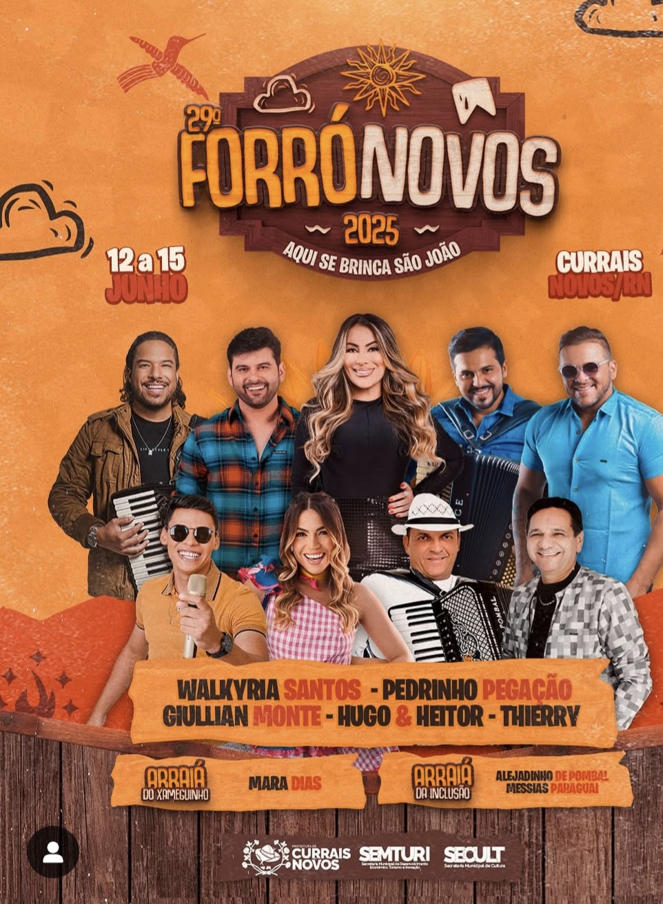 FORRÓNOVOS 2025 VOLTA ÀS RUAS COM MUITA CULTURA E ANIMAÇÃO EM CURRAIS NOVOS