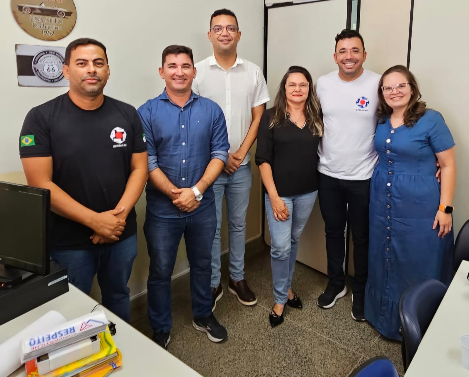 Fortalecimento institucional e Capacitação em pauta. SMTT realiza encontro com o diretor-geral do DETRAN e visita à EPTRAN.