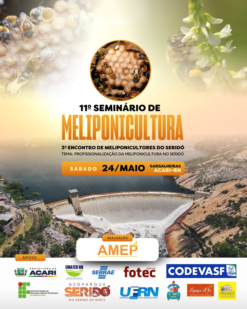 11º Seminário de Meliponicultura: Pesquisas e Análises de méis