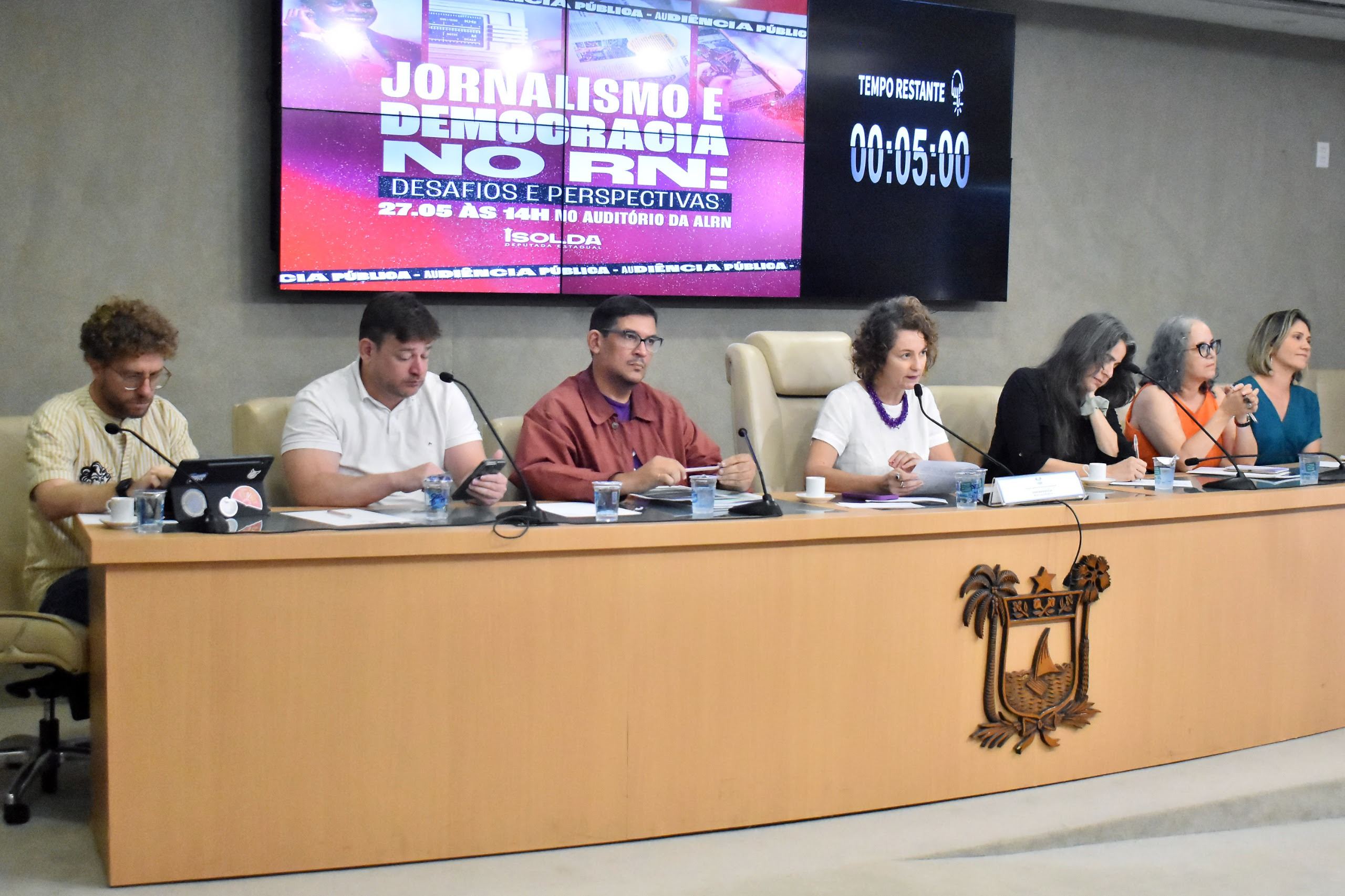 Audiência Pública discute jornalismo no RN e cobra liberdade