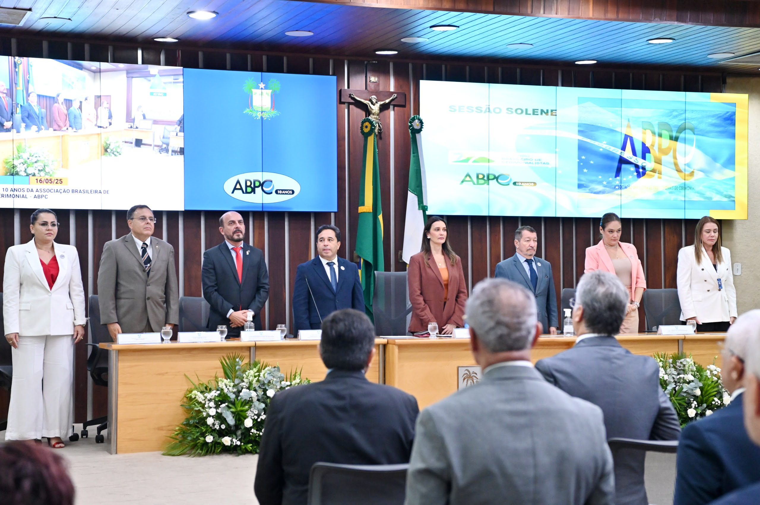Assembleia presta homenagem à ABPC e cerimonialistas brasileiros