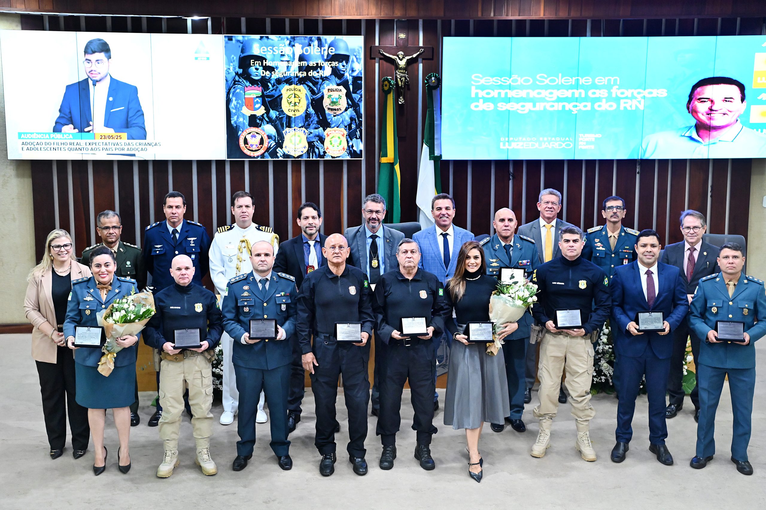 Assembleia Legislativa presta homenagem às Forças de Segurança do RN