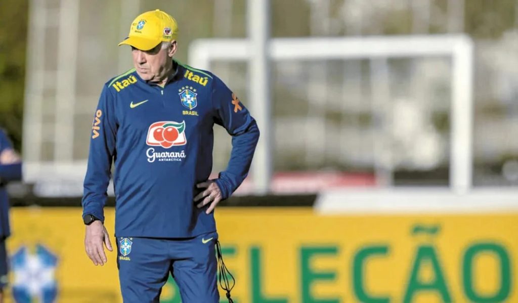 Ancelotti estreia na seleção em jogo decisivo contra o Equador