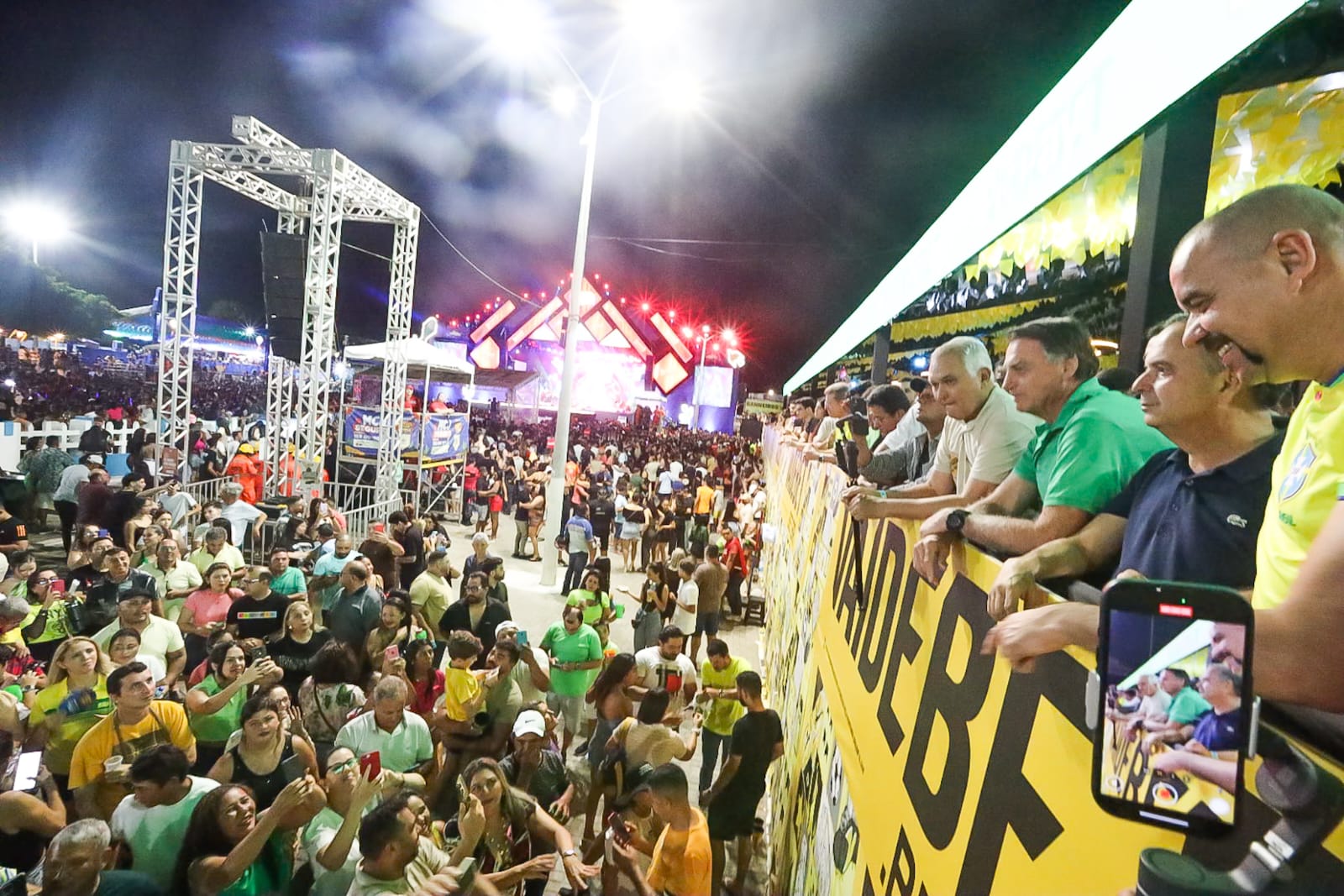 Bolsonaro participa do Mossoró Cidade Junina em segundo dia do Rota 22