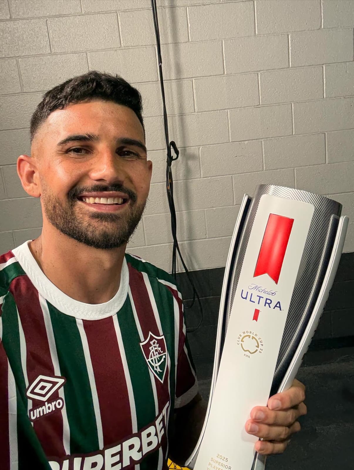 Zagueiro currais-novense Ignácio eleito melhor jogador da partida na Copa do Mundo de Clubes da FIFA