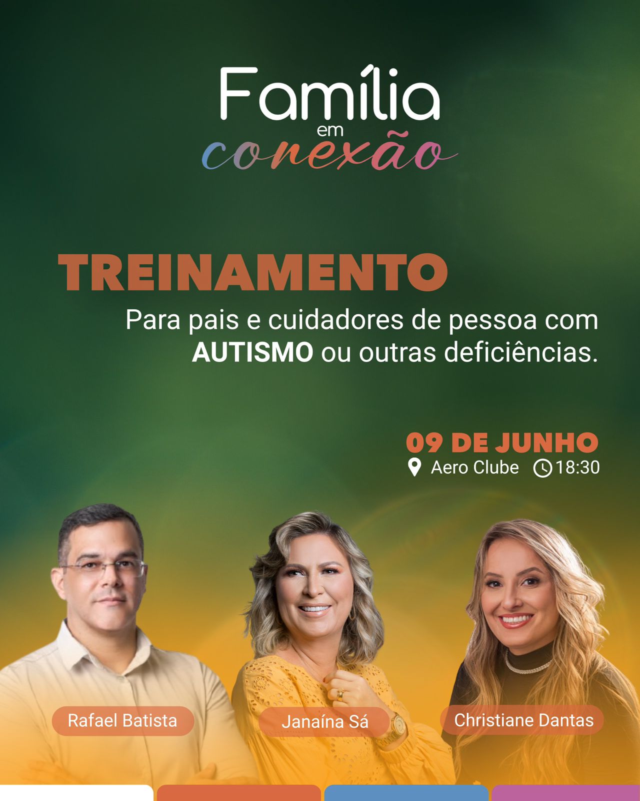 Imersão Família em Conexão chega a Currais Novos com foco no autismo e outras deficiências