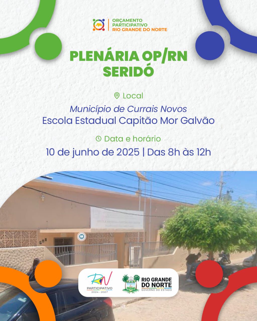 Currais Novos sedia Plenária do Orçamento Participativo do RN nesta terça-feira (10)