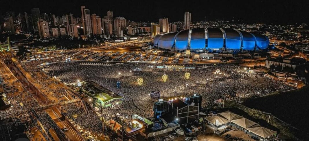 São João de Natal bate recorde de público e tem mais de 150 mil pessoas na Arena das Dunas
