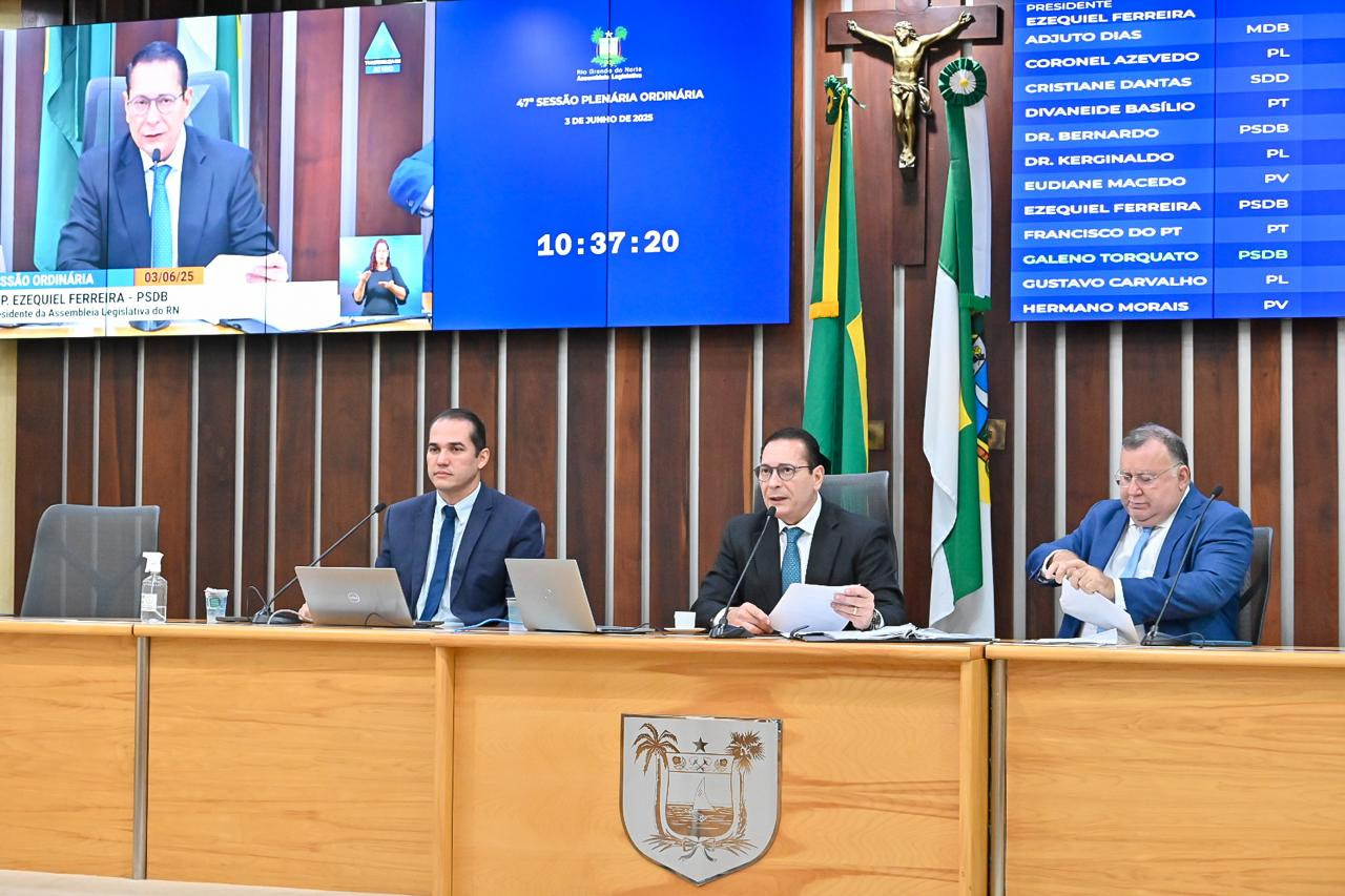 Deputados aprovam Marco Legal do Hidrogênio Verde e Fundo para a Polícia Civil do RN