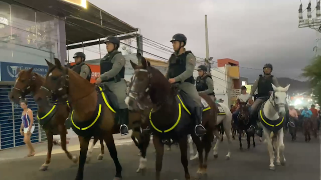 13º BPM GARANTE SEGURANÇA DURANTE FESTA: 24 HORAS SEM NENHUMA OCORRÊNCIA