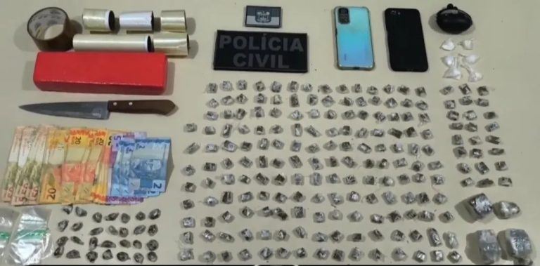 Polícia Civil prende homem em flagrante por tráfico de drogas em Caicó/RN