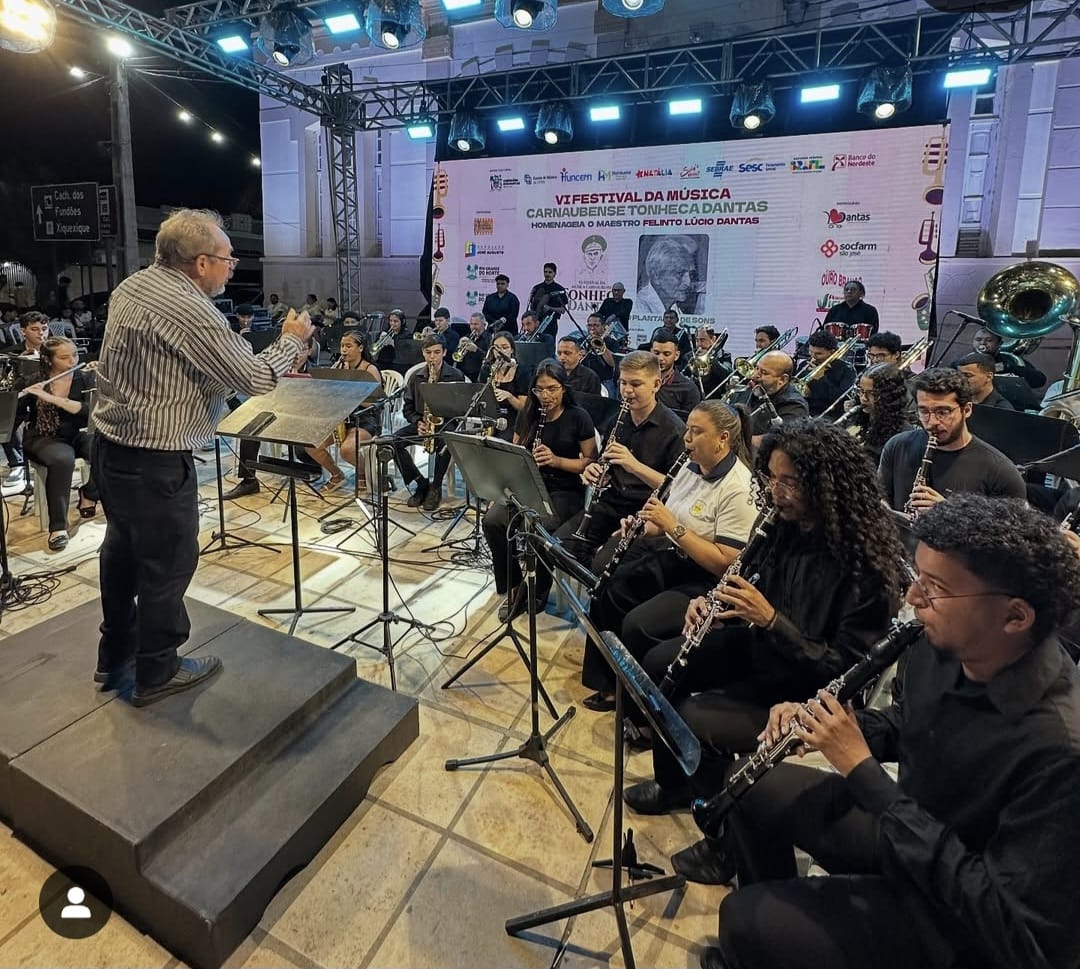 Festival Tonheca Dantas recebe filarmônicas de São José do Seridó, Cruzeta e Trabalhantaro em noite memorável