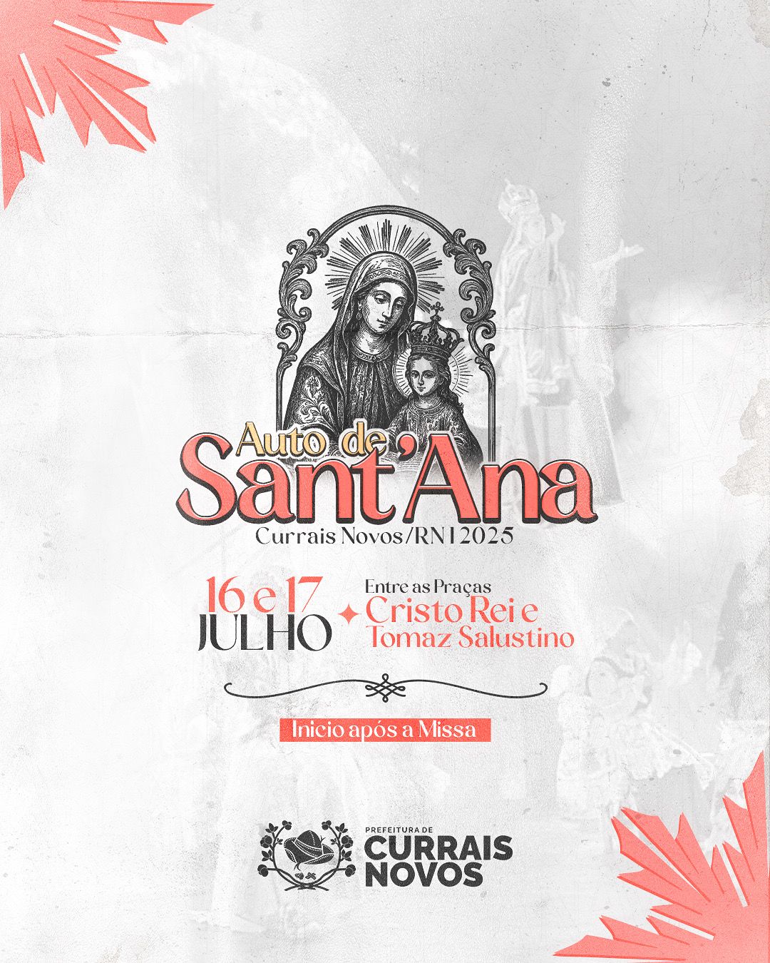 “Auto de Sant’Ana” deverá emocionar público com belíssimo espetáculo nesta quarta (16) e quinta (17)