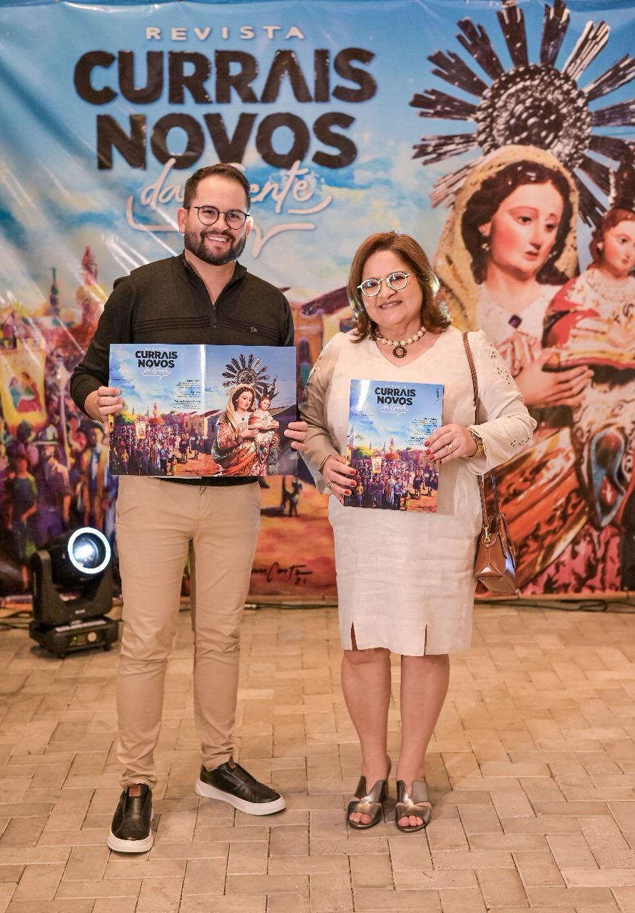 Em noite bastante prestigiada, Ismael e Suerda lançam a revista ‘Currais Novos da Gente’
