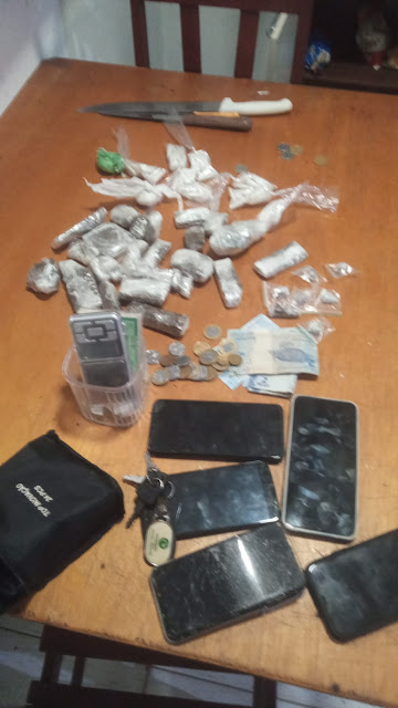 Homem é preso com drogas em Parelhas e autuado por tráfico na 11ª DRP de Currais Novos