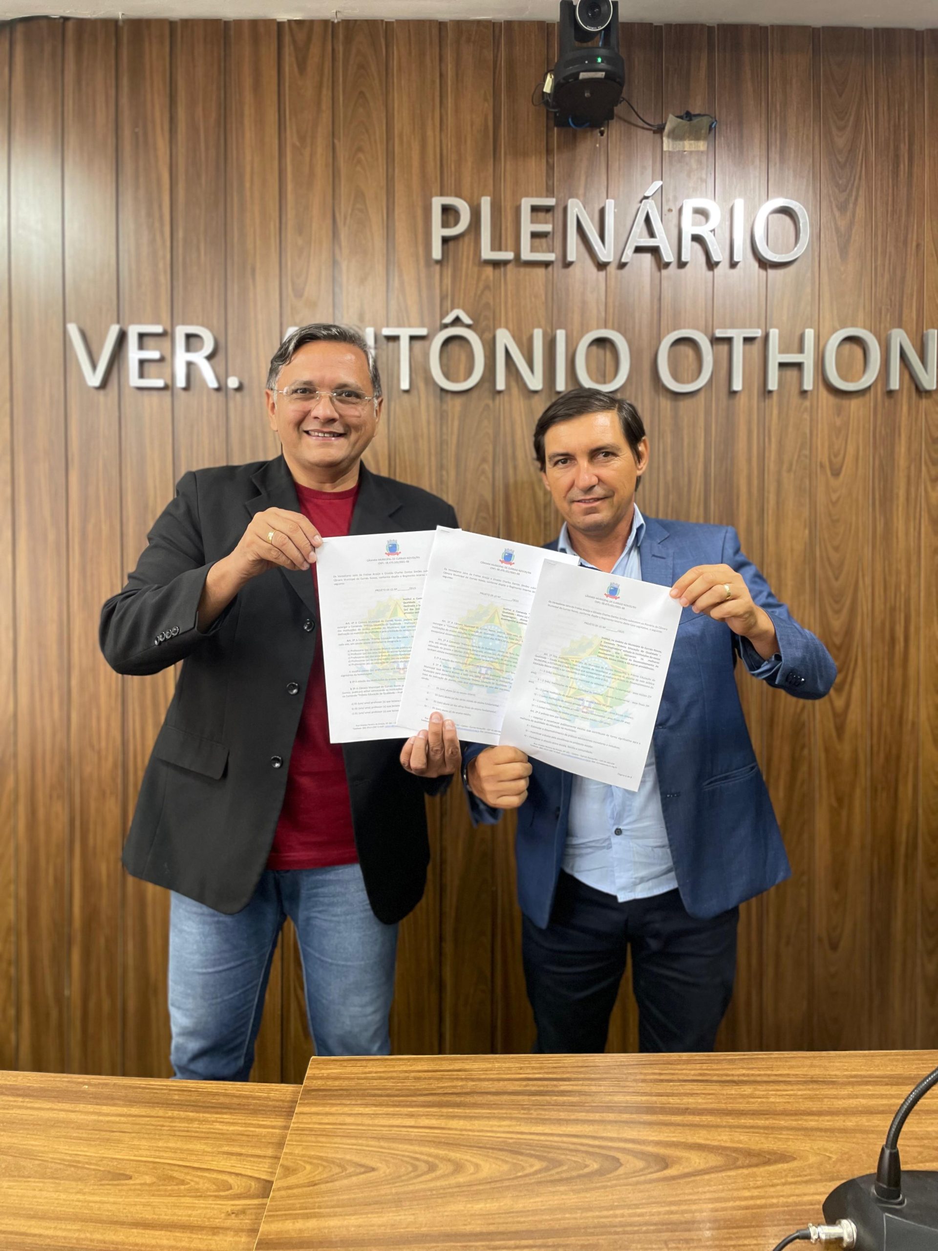 Três Projetos de Lei de autoria dos Vereadores Prof. Jaire e Gcharles são aprovados na Câmara Municipal de Currais Novos