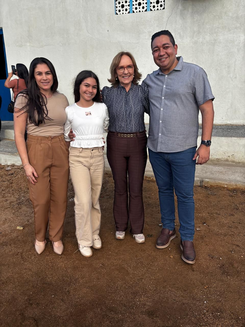 No último dia 21, o vereador Cleyber Trajano recebeu a senadora em uma importante agenda no município de Currais Novos, junto a sua família, ao prefeito Lucas Galvão e aos demais vereadores.