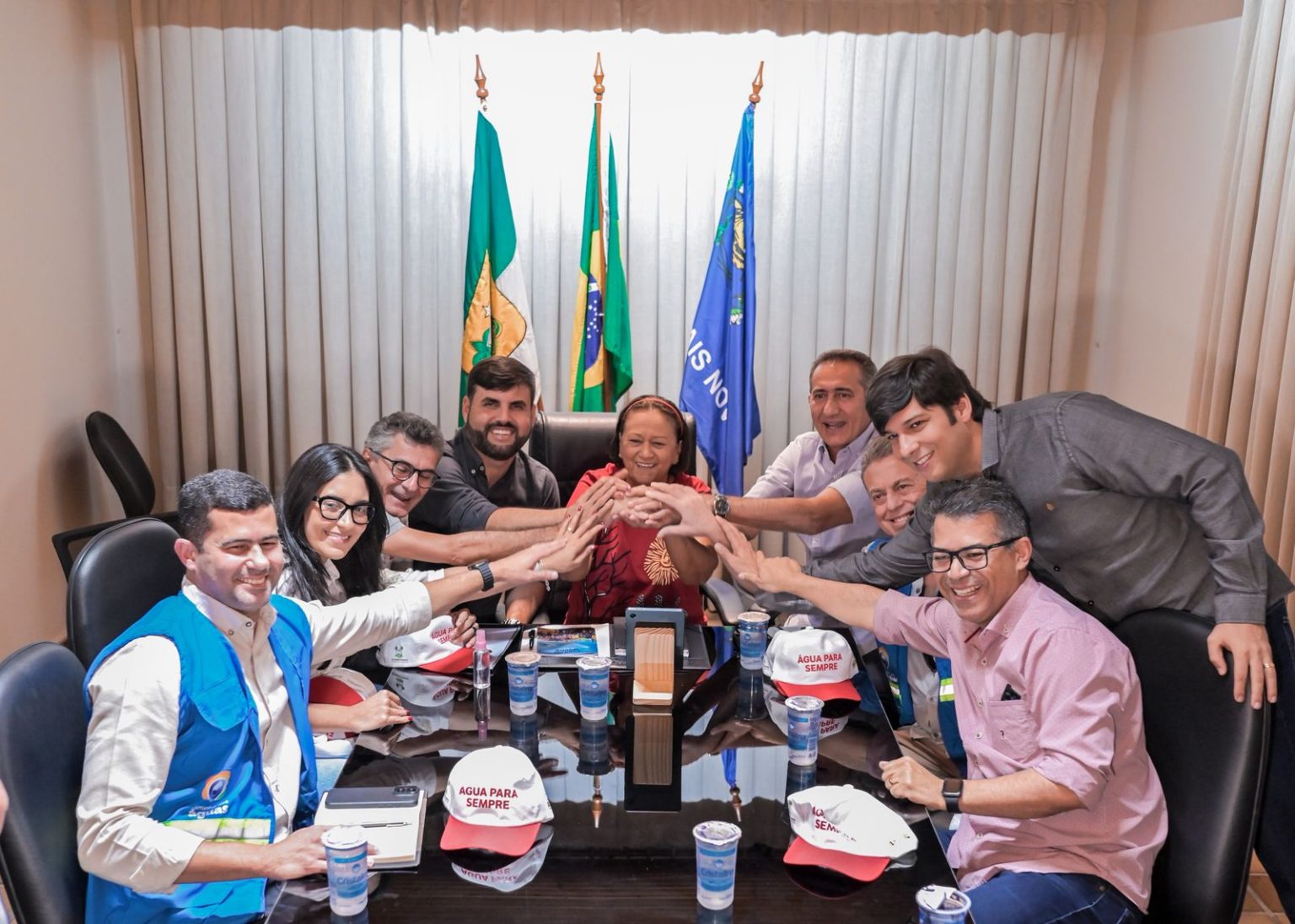 Prefeito Lucas recebe Visita do Ministro da Integração e do Desenvolvimento Regional e da Governadora Fátima Bezerra