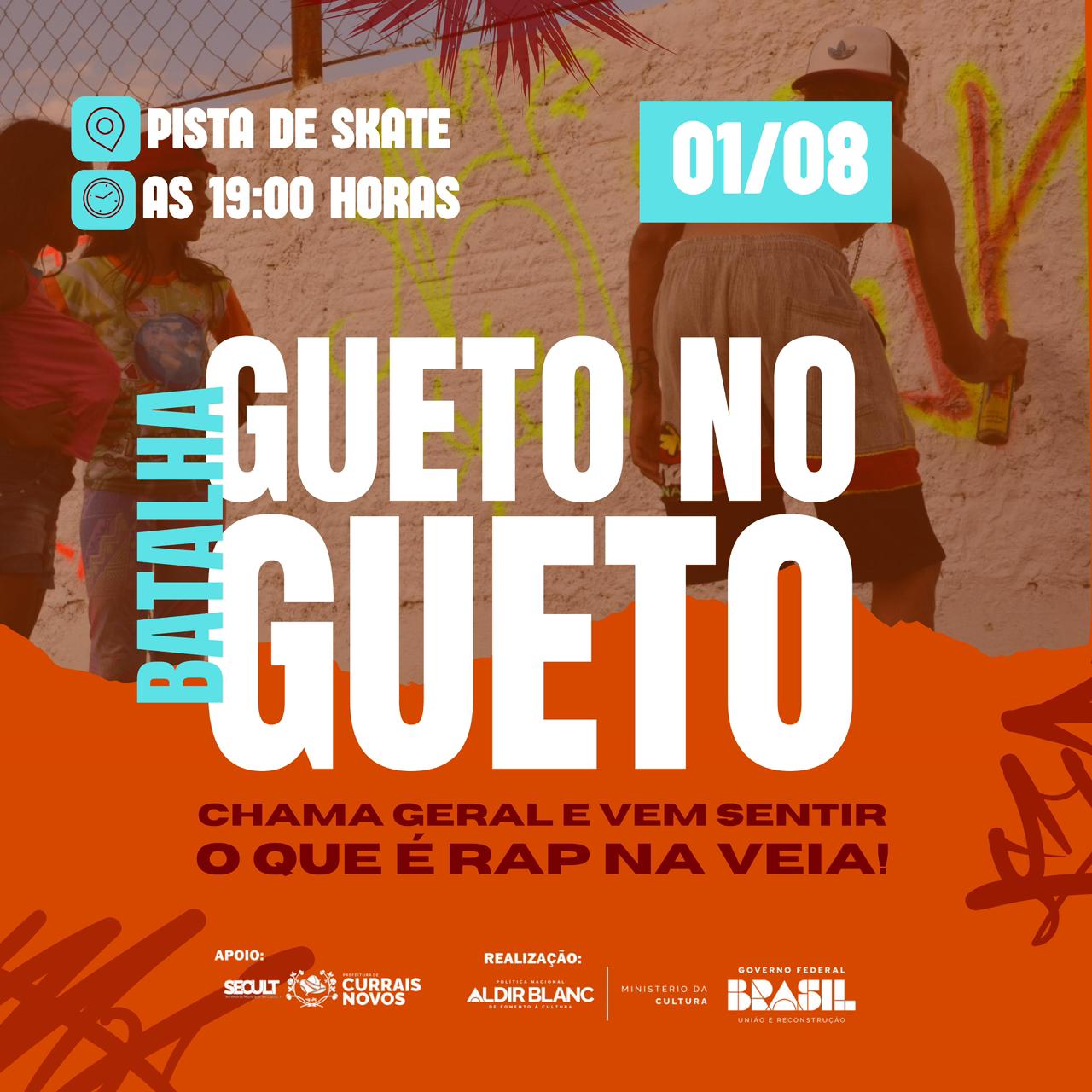 Batalha “Gueto no Gueto” movimenta cena cultural em Currais Novos com muito rap, rima e resistência