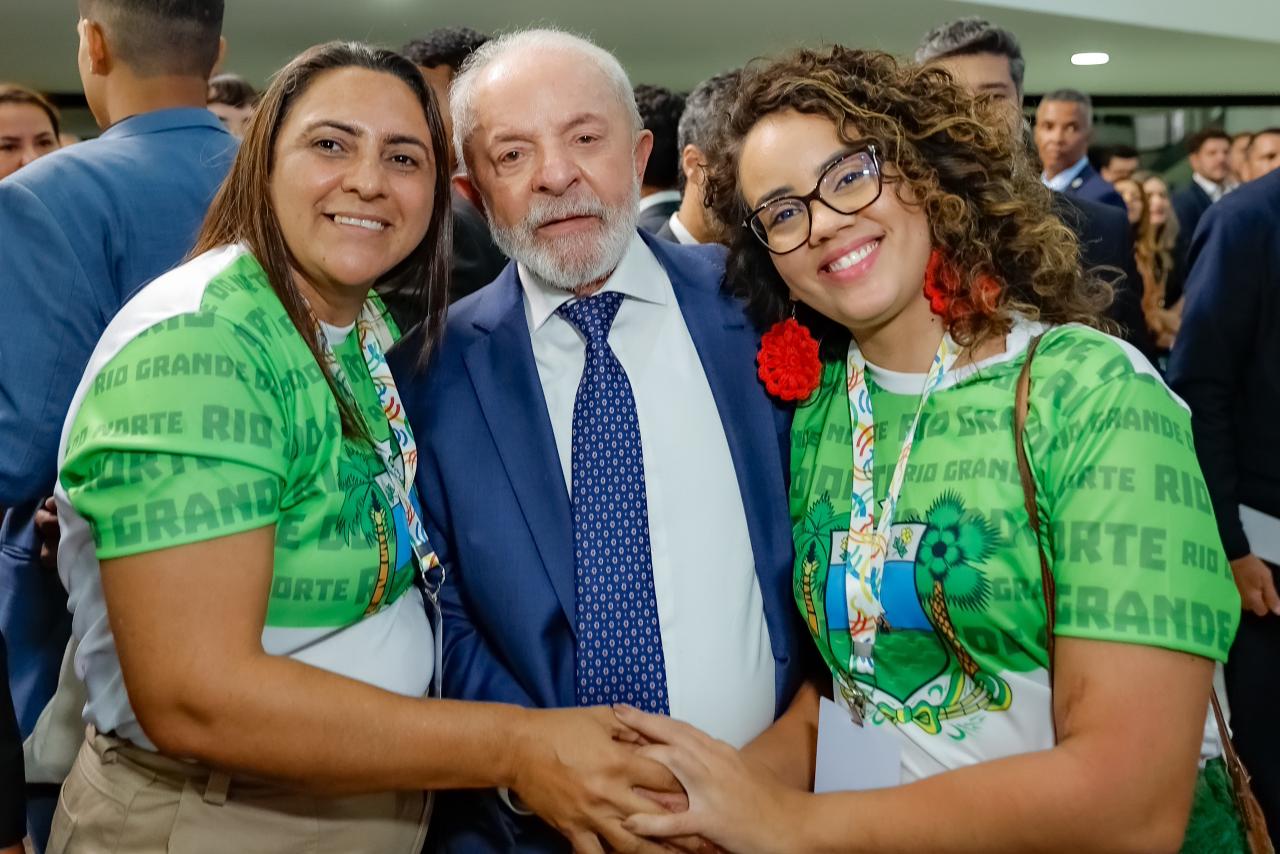 Secretária Rayssa Batista participa da 4ª Conferência Nacional de Economia Popular e Solidária, aberta pelo presidente Lula