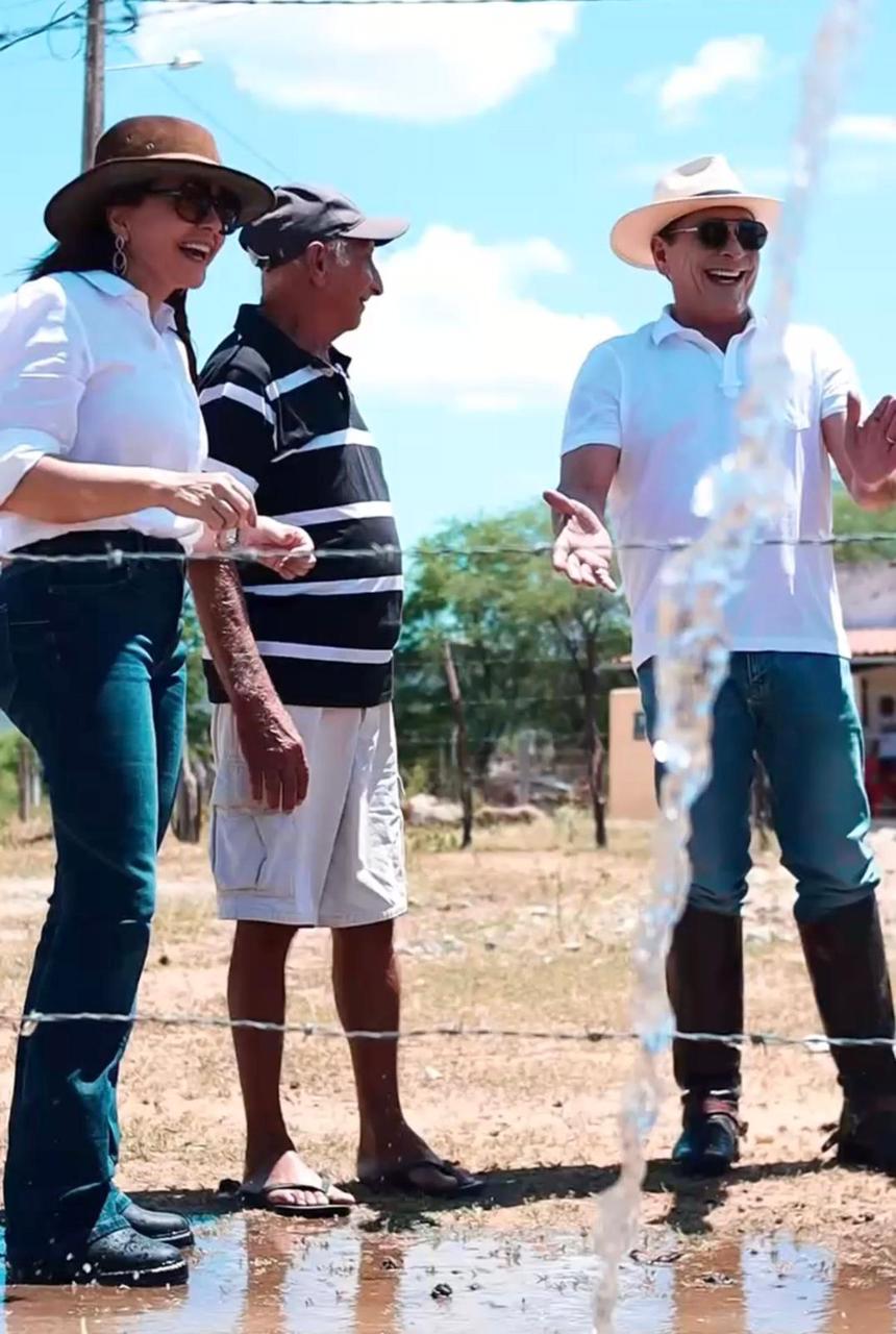 Milena Galvão confirma instalação de mais oito poços na zona rural de Currais Novos