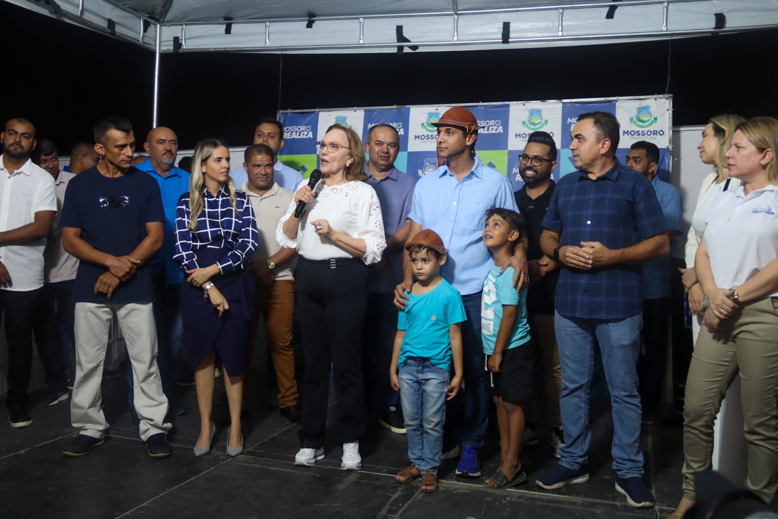 Senadora Zenaide Maia e prefeito Allyson Bezerra entregam nova UBS em Mossoró