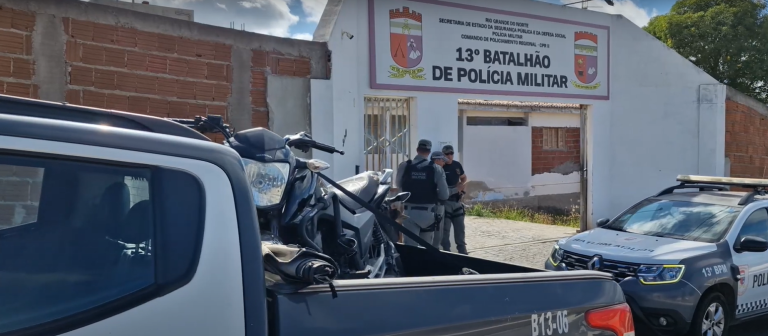 Polícia Militar registra furto de motocicleta e outras ocorrências na região do Seridó