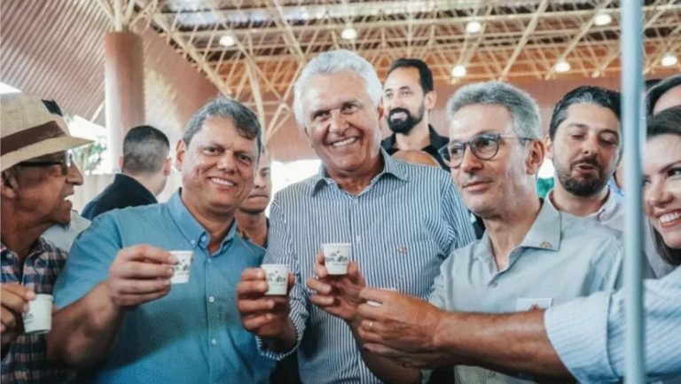 Saímos separados no 1º turno, nos unimos no 2º: Caiado, Tarcísio e Zema fecham pacto da direita para 2026