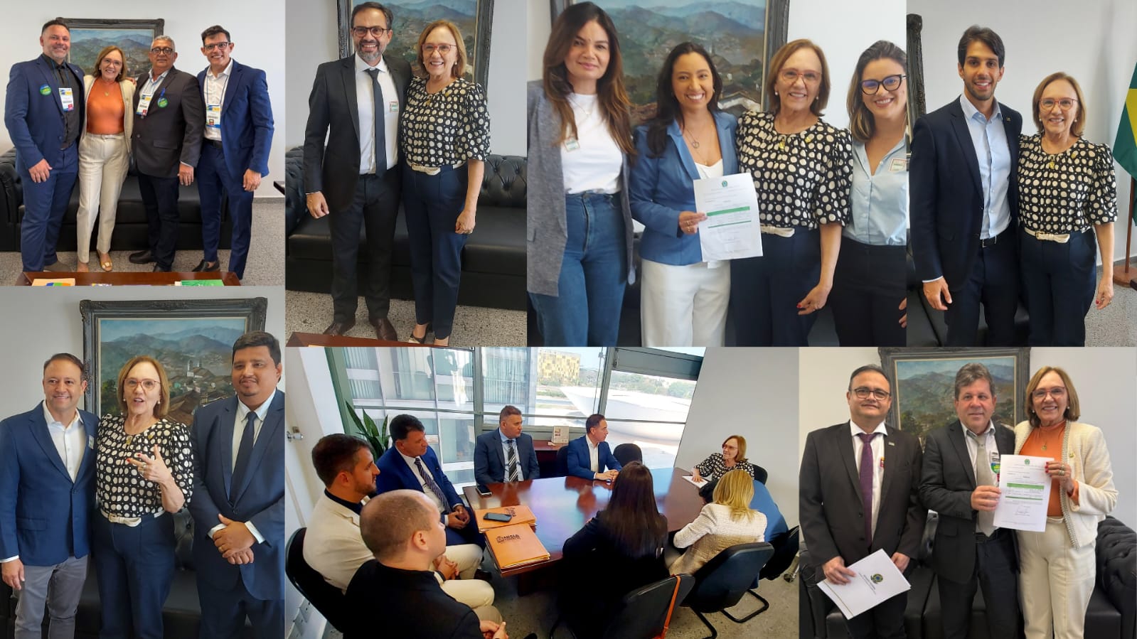 Governo paga emendas de Zenaide, que reúne prefeitos em Brasília e inicia nova rodada de projetos para custeio e obras no RN