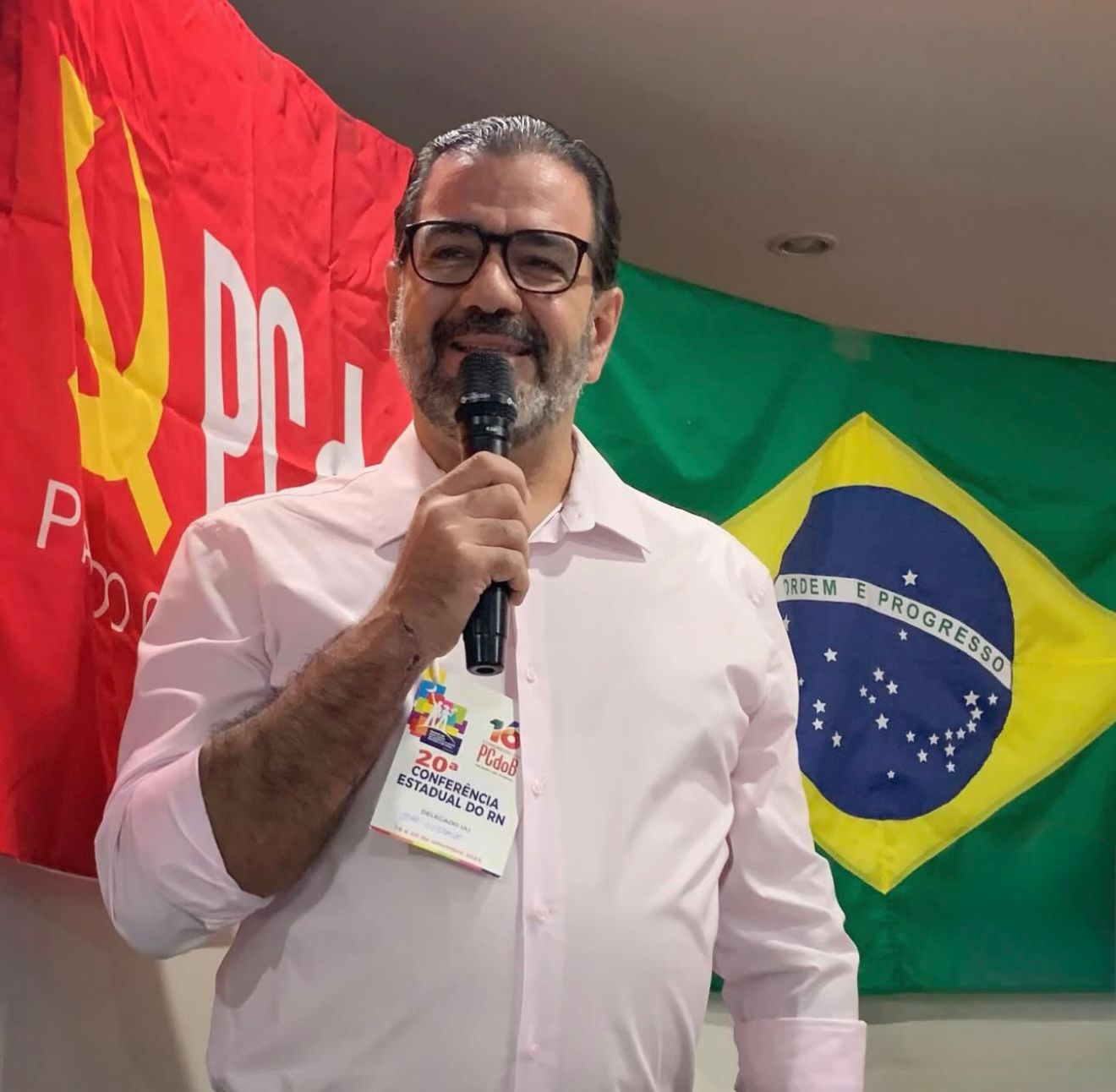João Gustavo destaca Currais Novos como símbolo da resistência progressista na 20ª Conferência Estadual do PCdoB/RN