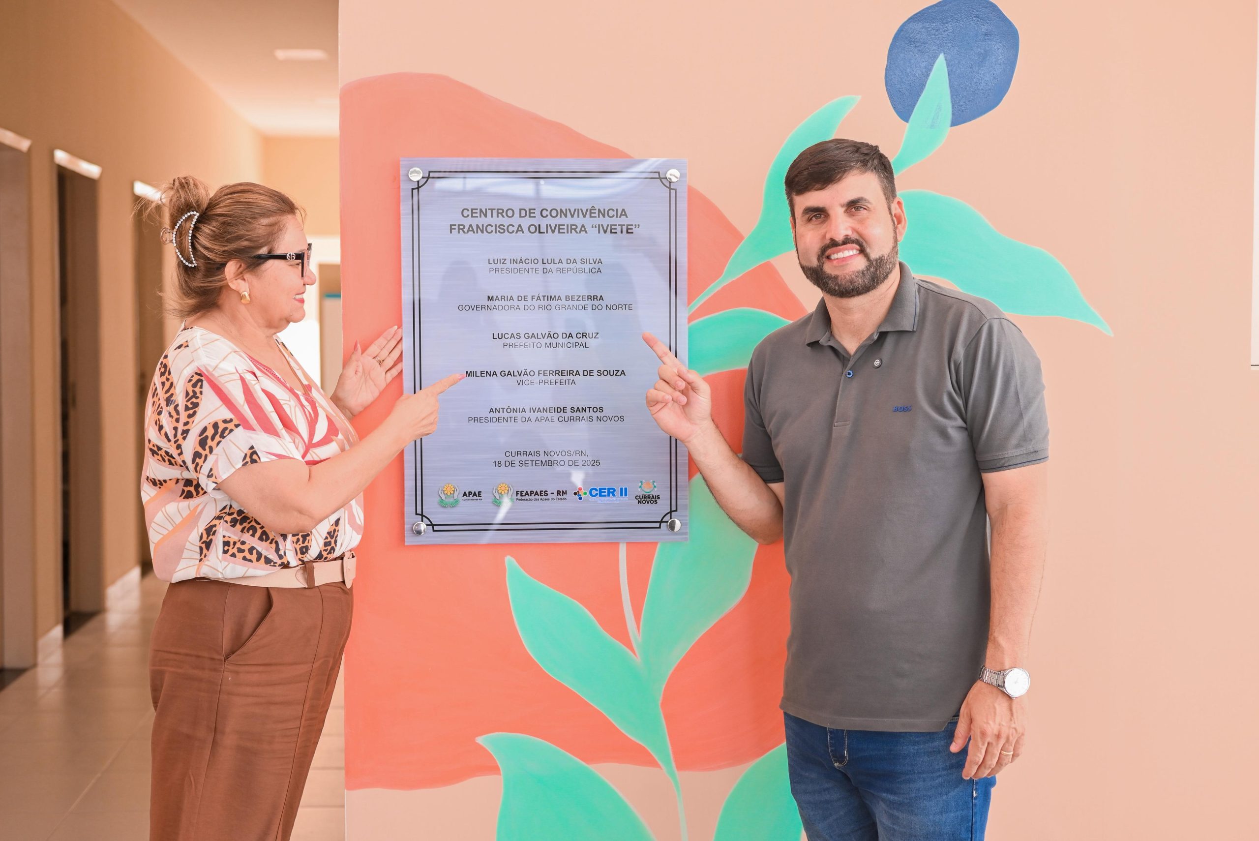 Prefeito Lucas visita o novo Centro de Convivência do CER II APAE