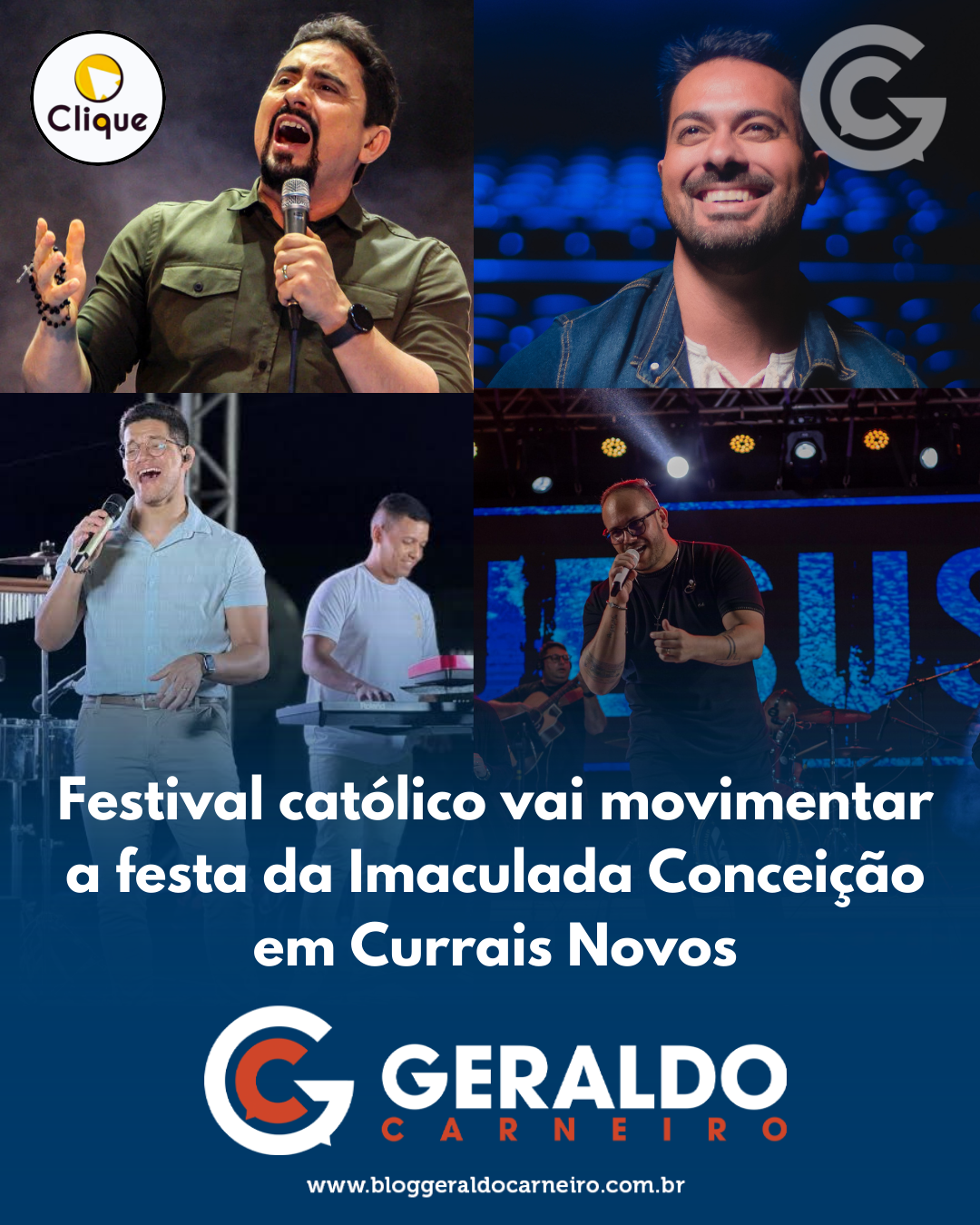 Festival católico vai movimentar a festa da Imaculada Conceição em Currais Novos