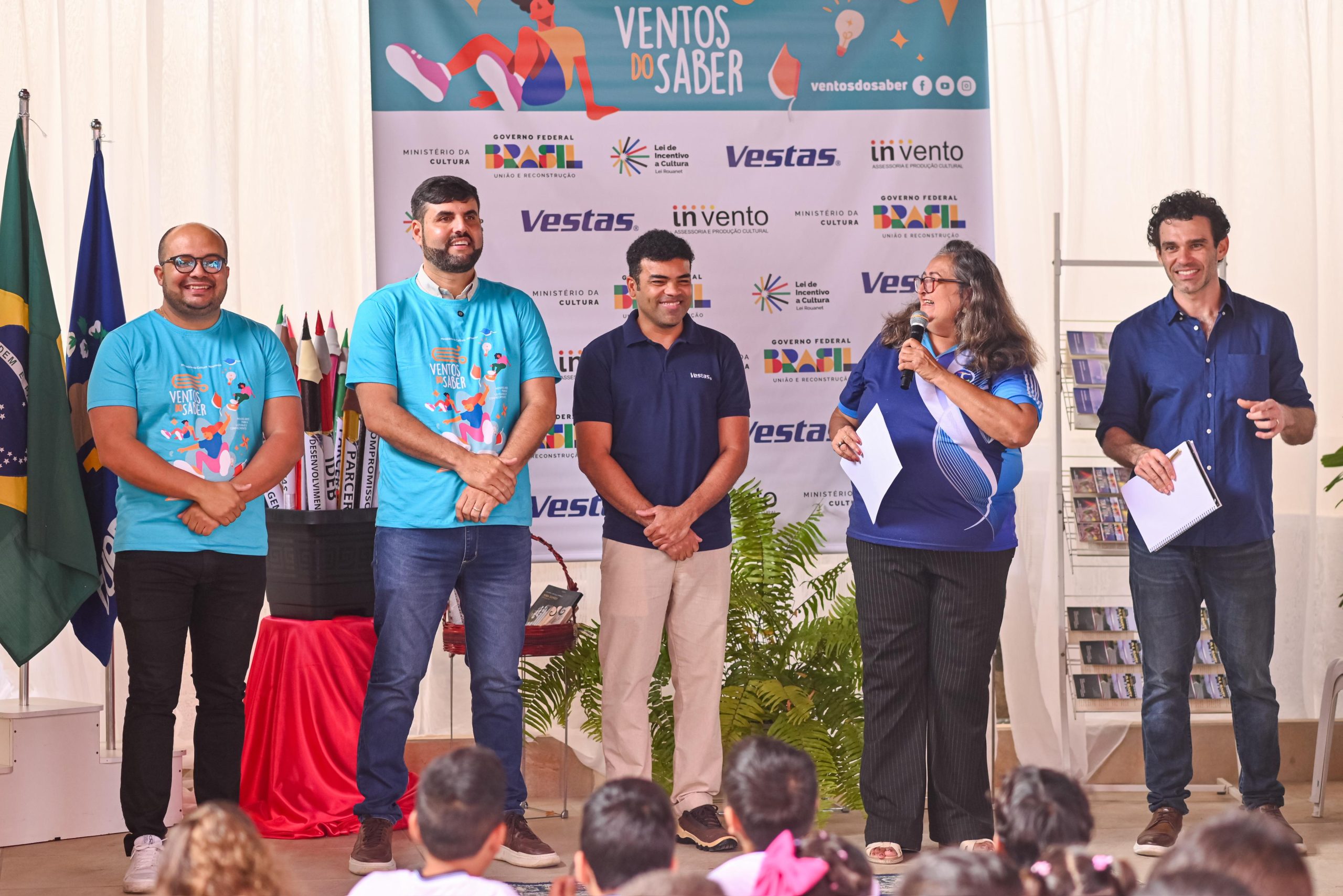 Currais Novos é contemplada com três bibliotecas do Projeto “Ventos do Saber”