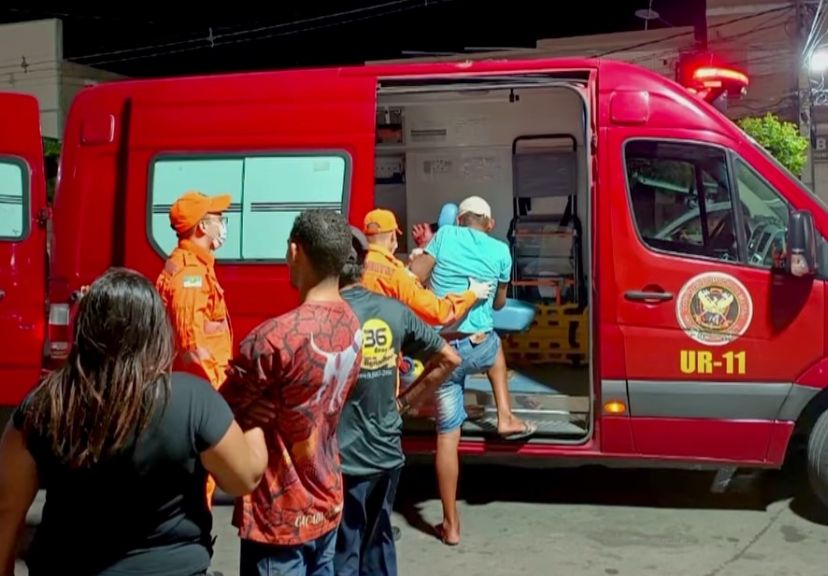 Homem leva tijolada e Bombeiros são acionados em Currais Novos