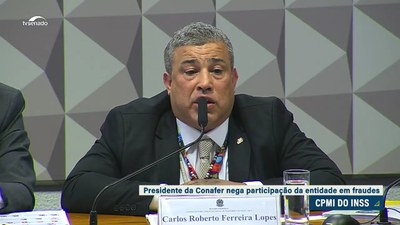 CPMI do INSS prende presidente da Conafer por falso testemunho