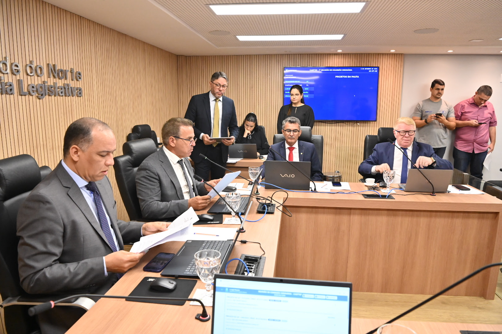 Comissão de Administração da ALRN debate projetos de autoria do Governo do Estado