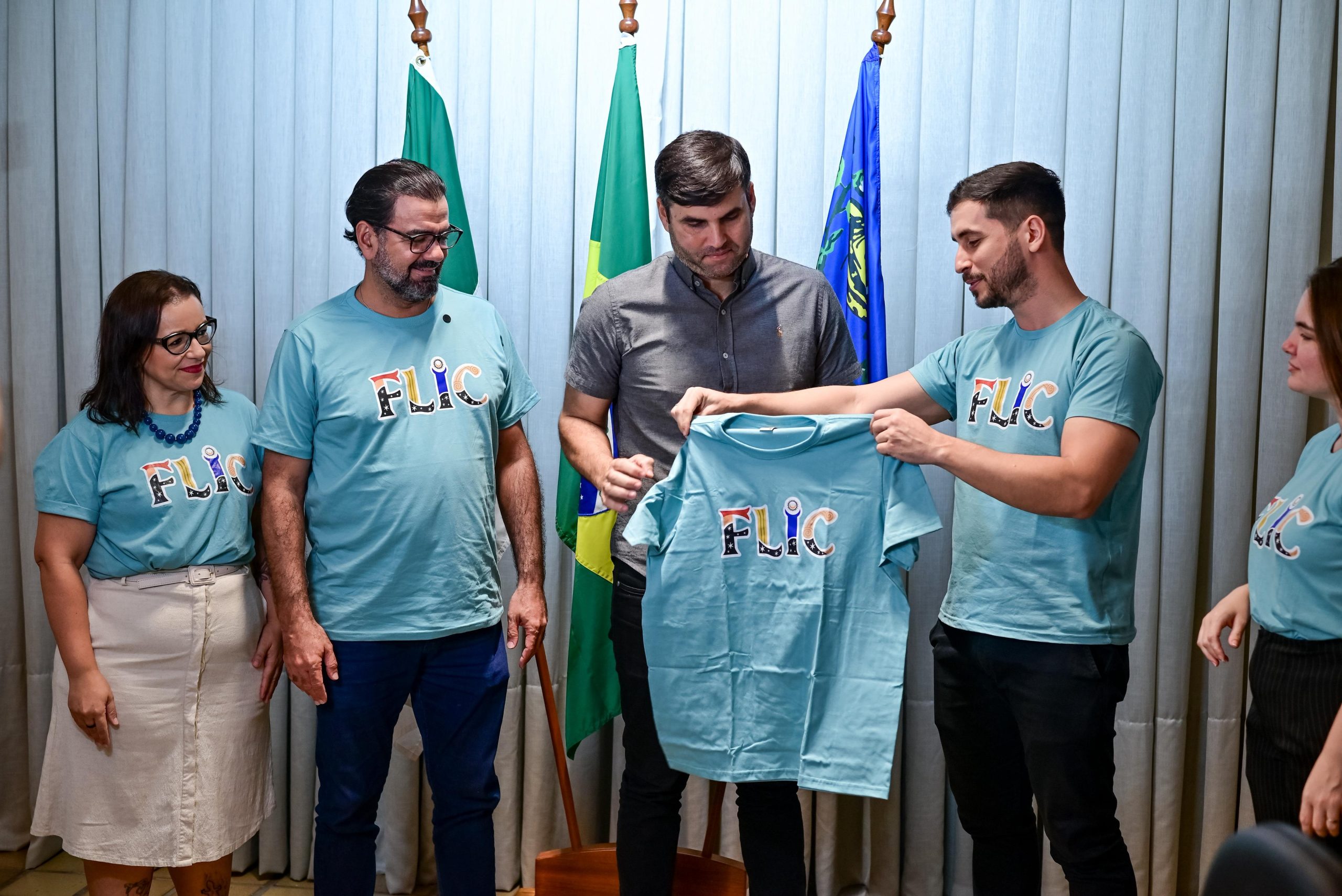 Sede da Prefeitura de Currais Novos é palco do lançamento da FLIC 2025