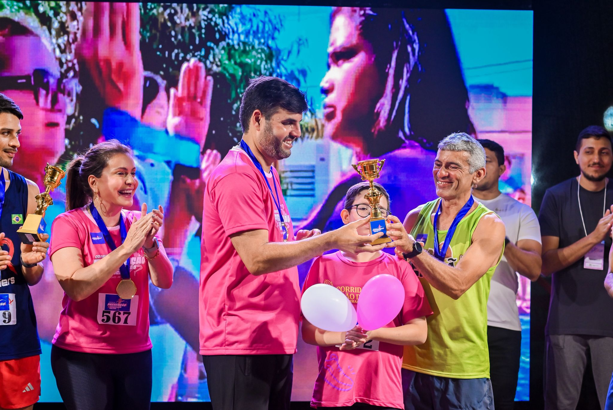 A Prefeitura de Currais Novos realizou a 1ª edição da Corrida Outubro Rosa e Emancipação Política da cidade