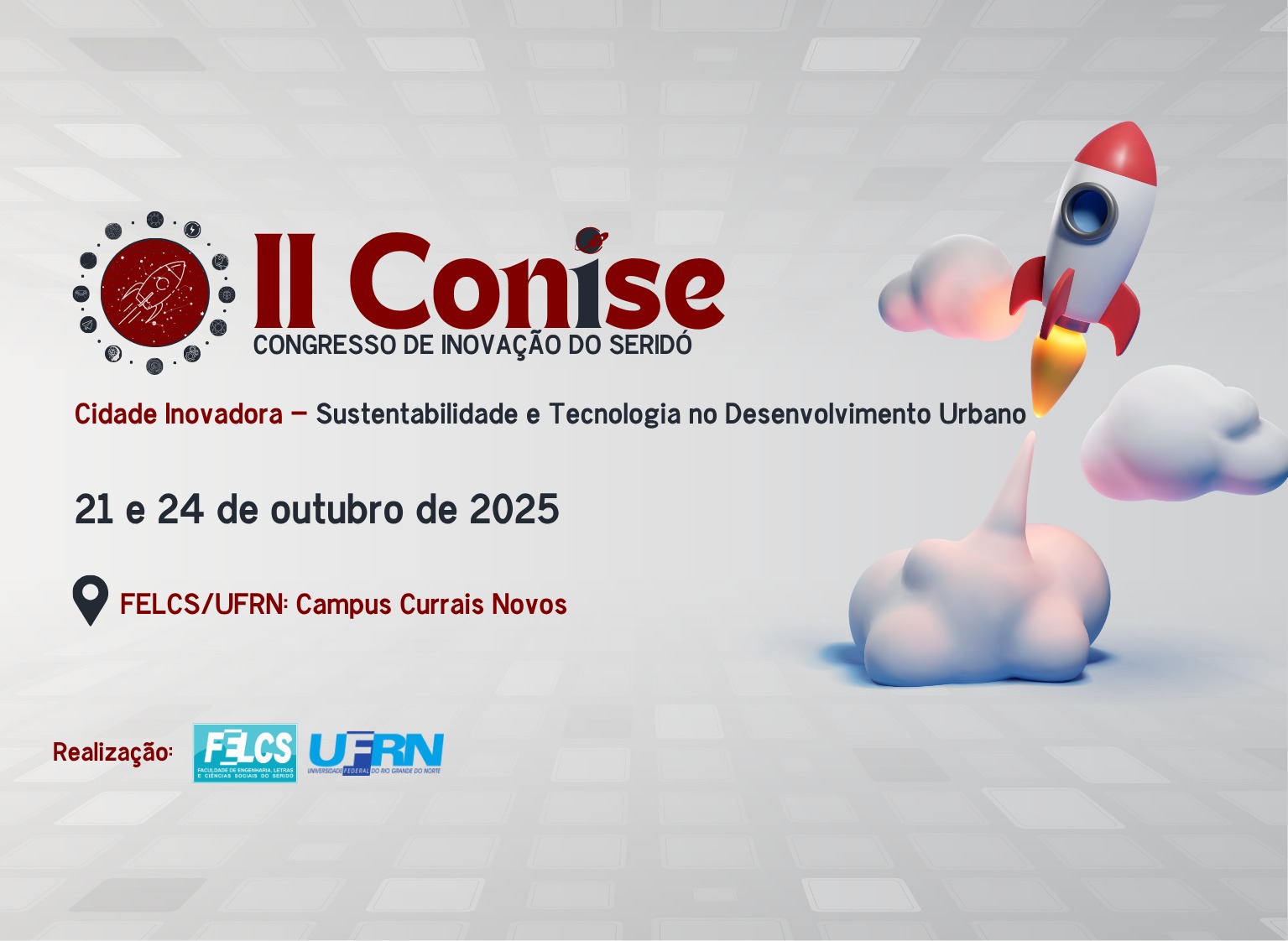 II CONISE abre inscrições para o Congresso de Inovação do Seridó em Currais Novos