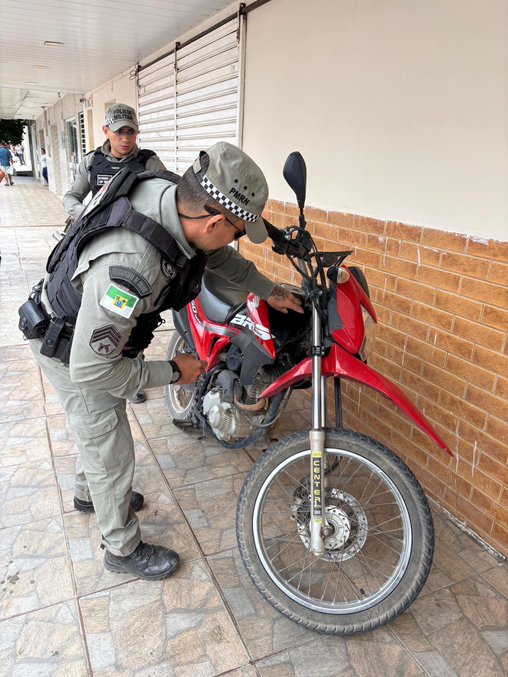 PMRN apreende sete motocicletas na região do 13° BPMRN