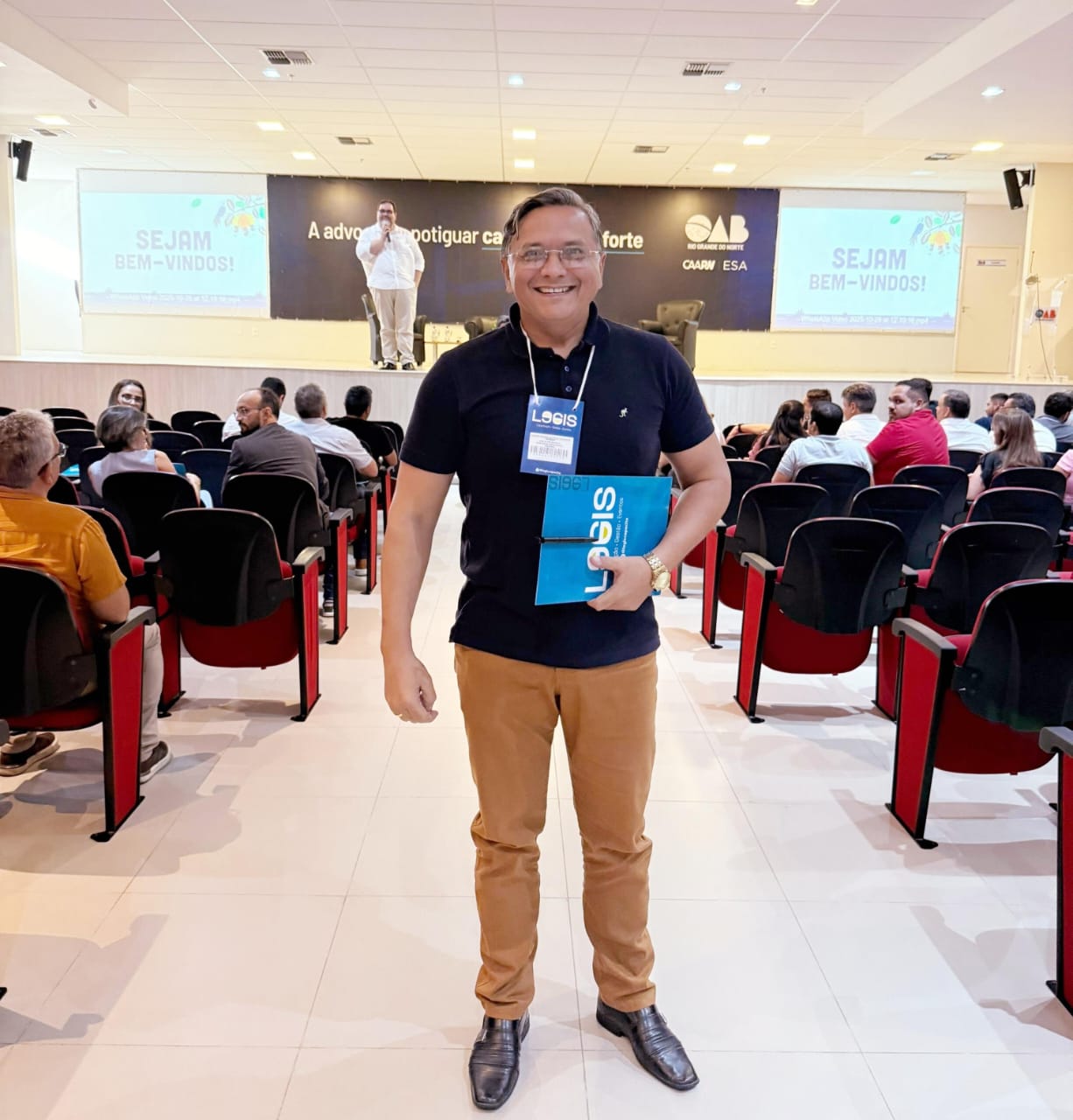 Vereador Prof. Jaire participa do I Seminário Regional do Legislativo Municipal em Natal