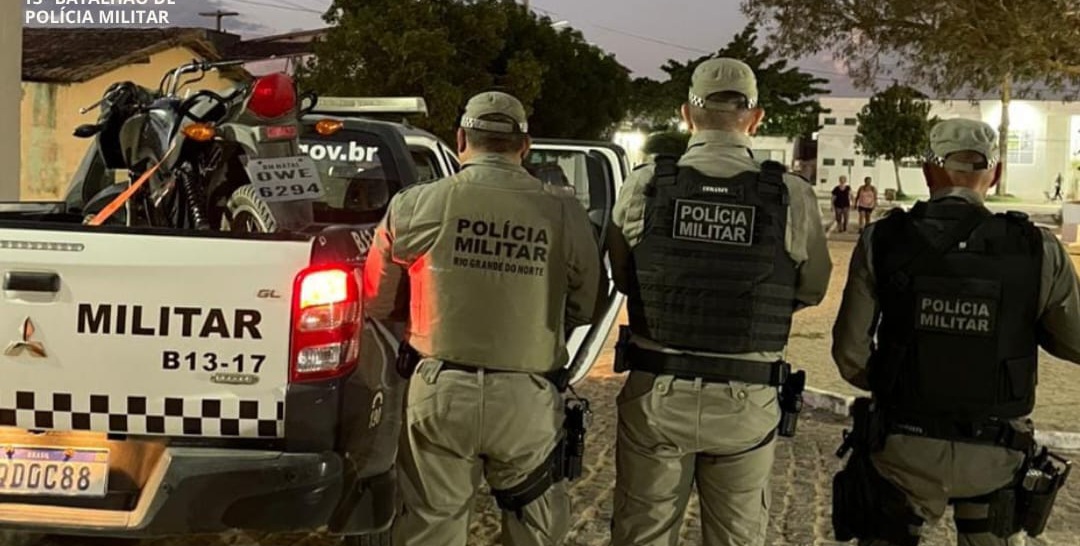 Polícia Militar recupera mais uma motocicleta roubada em Tenente Laurentino Cruz