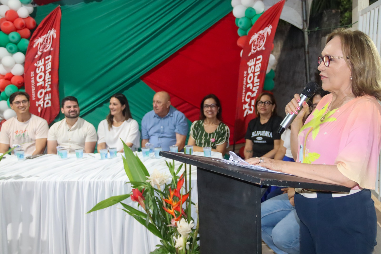 Zenaide Maia participa de entregas de obras fruto de emendas em São José de Mipibu