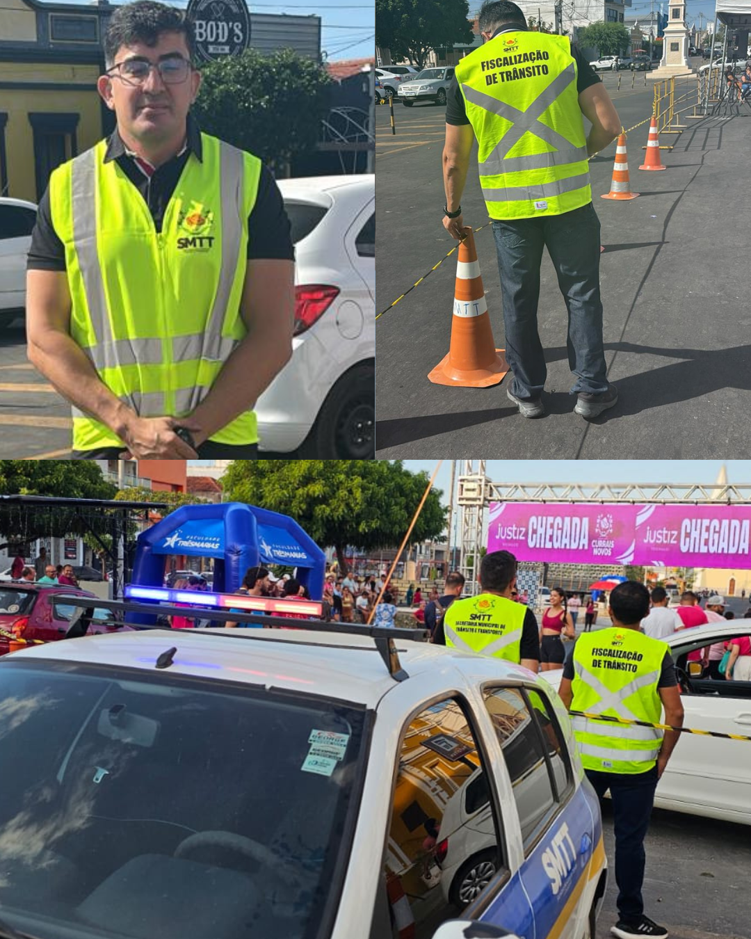 Agentes de Trânsito de Currais Novos iniciam fase prática de treinamento nas ruas da cidade