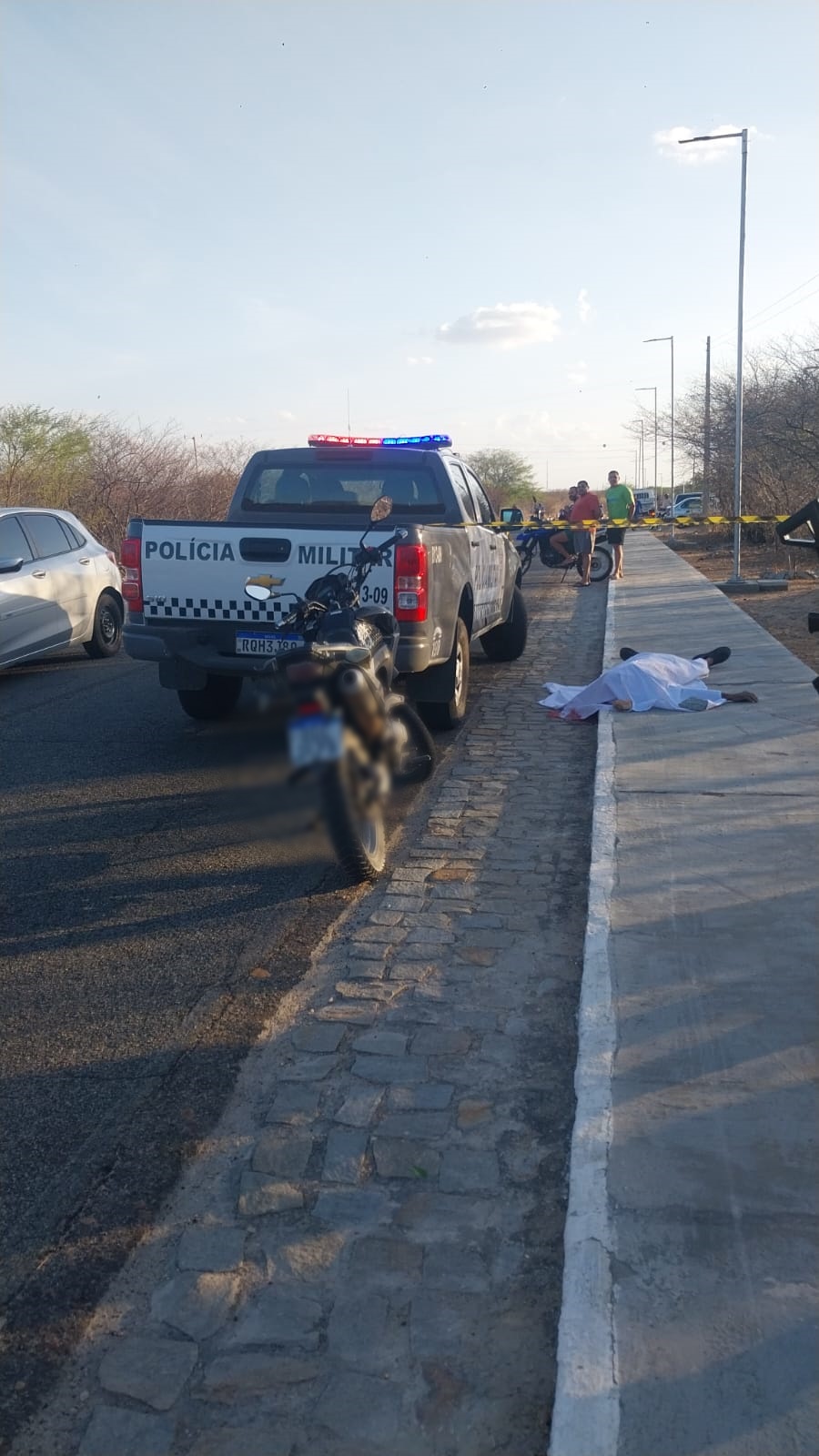 Acidente fatal na estrada de Gargalheiras, em Acari